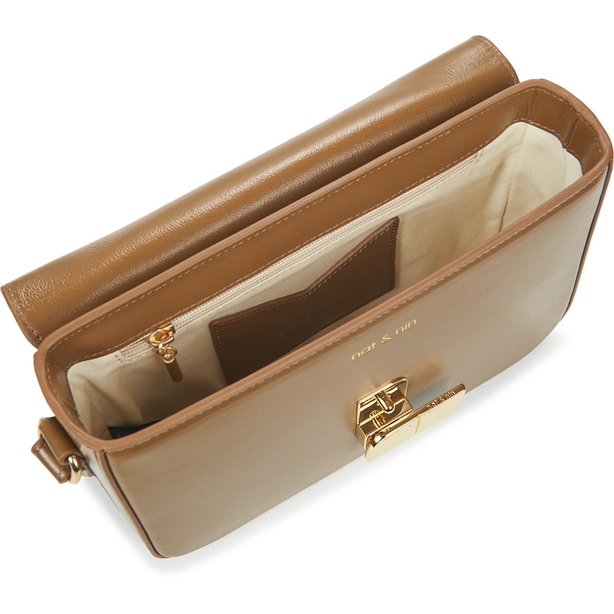 Women's Shoulder Bags Nat et Nin Brown