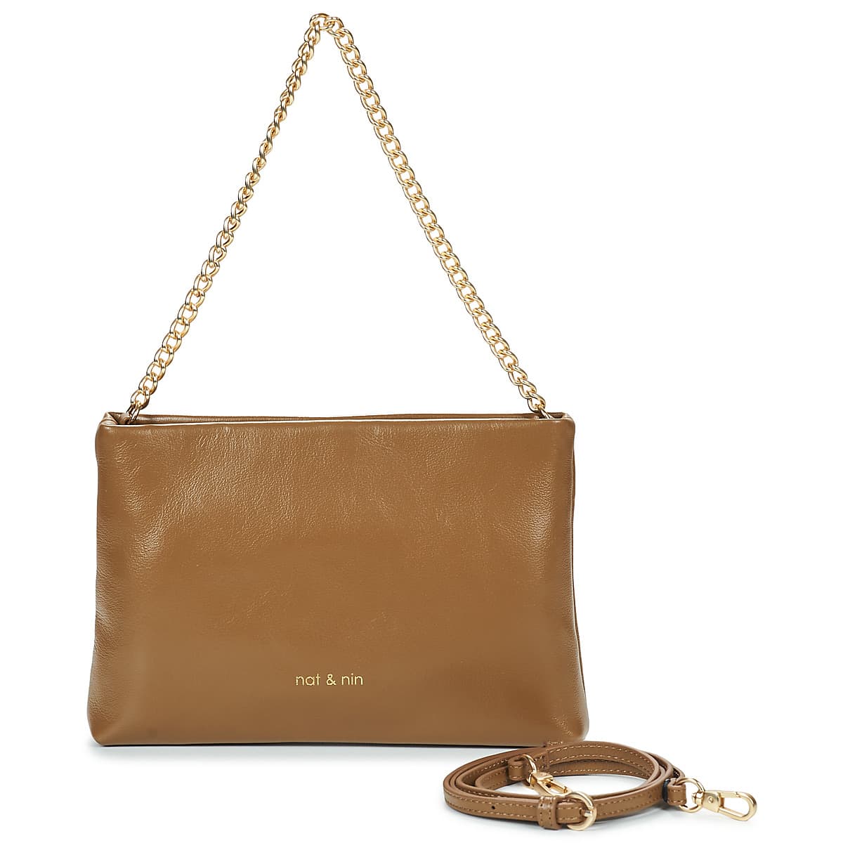 Women's Shoulder Bags Nat et Nin Brown