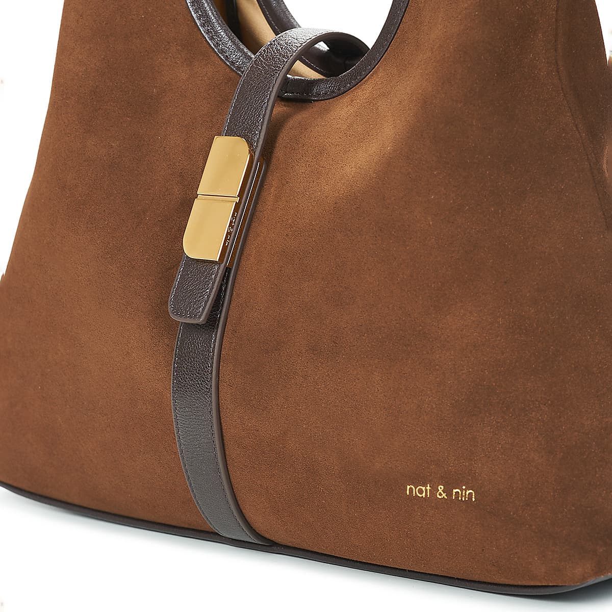 Women's Shoulder Bags Nat et Nin Brown