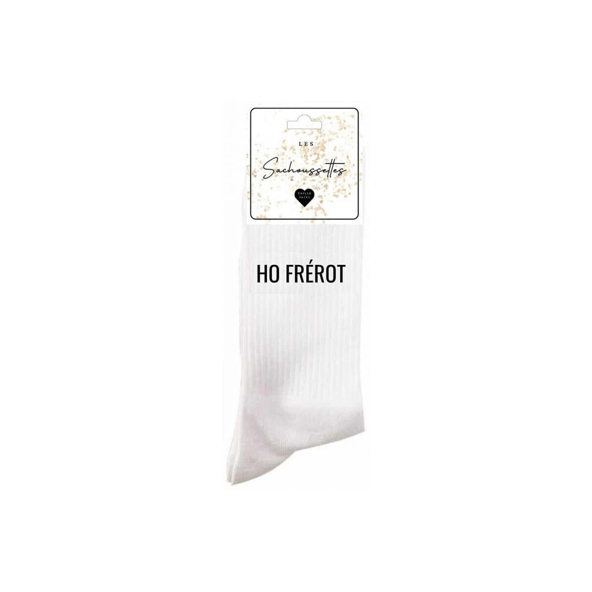 Men's Socks Les Sachoussettes White