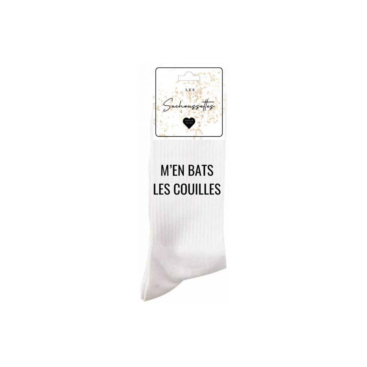 Men's Socks Les Sachoussettes White