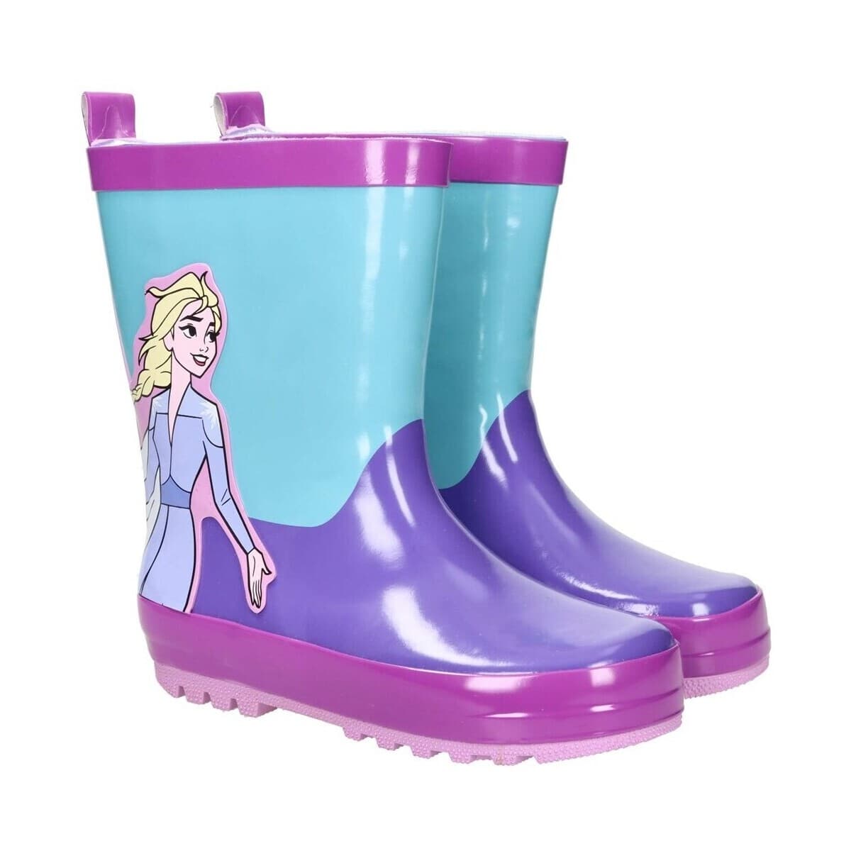 Girls' Wellington Boots Disney Purple