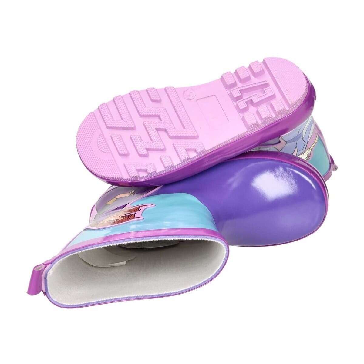 Girls' Wellington Boots Disney Purple