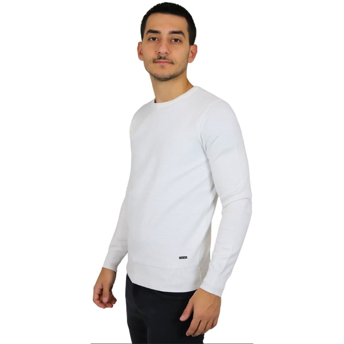 Men's Sweaters Take Two White