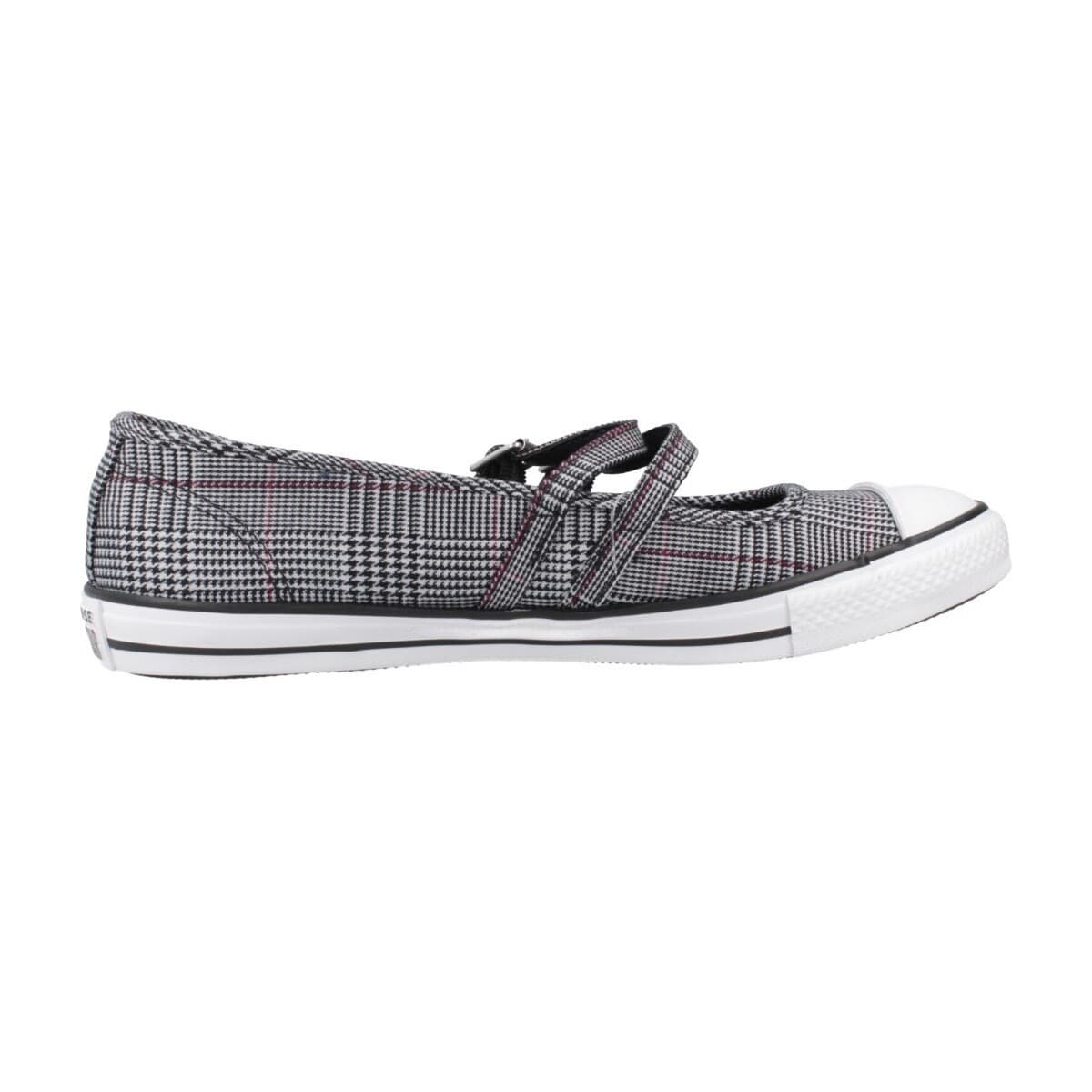 Women's Ballet Flats Converse Gray