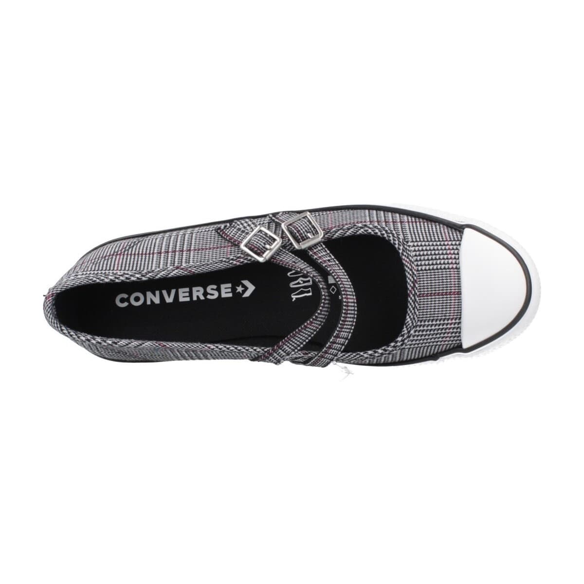 Women's Ballet Flats Converse Gray