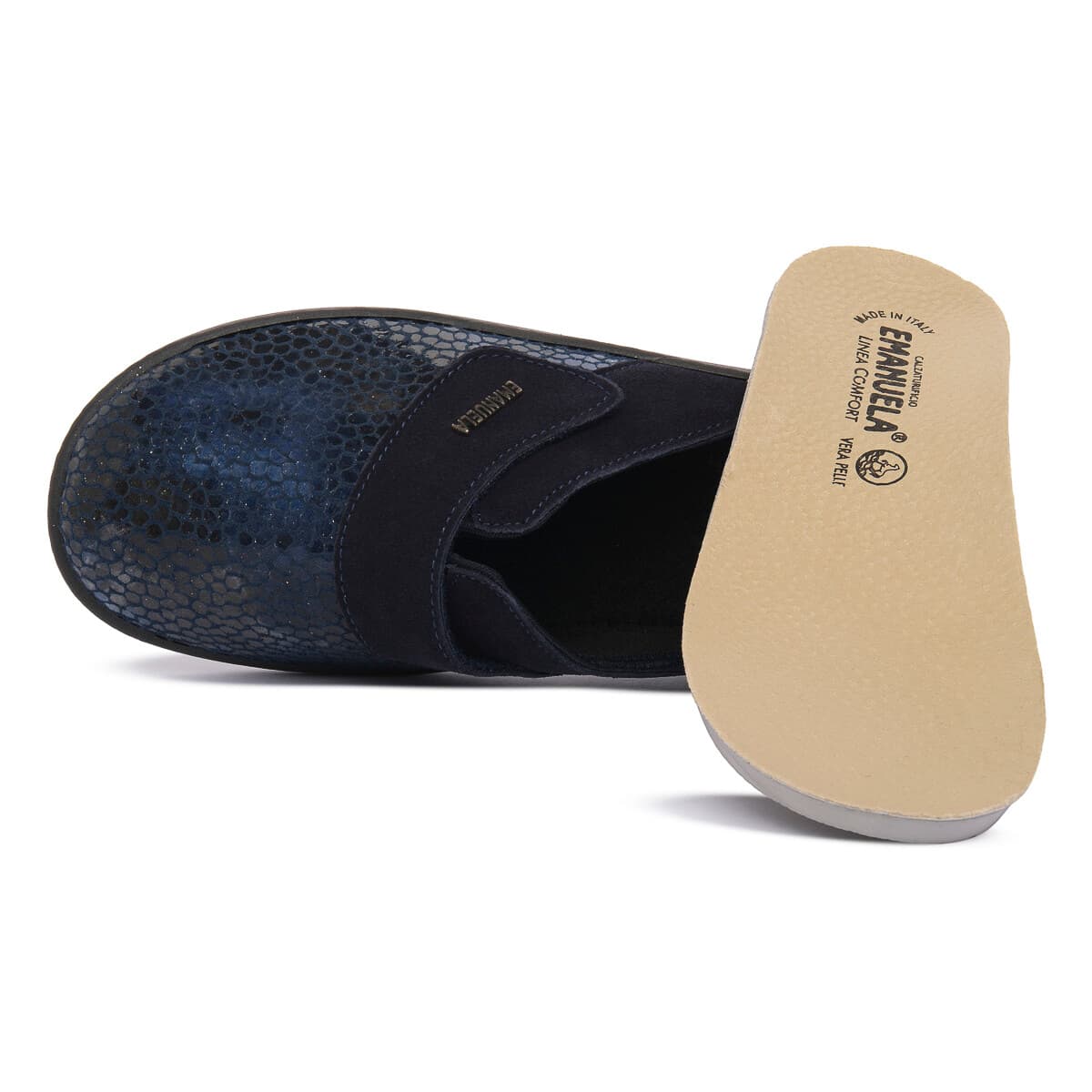 Women's Mules Emanuela Blue