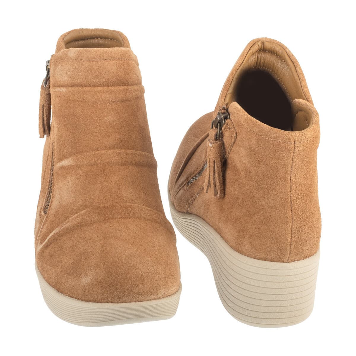 Women's Ankle Boots Skechers Brown