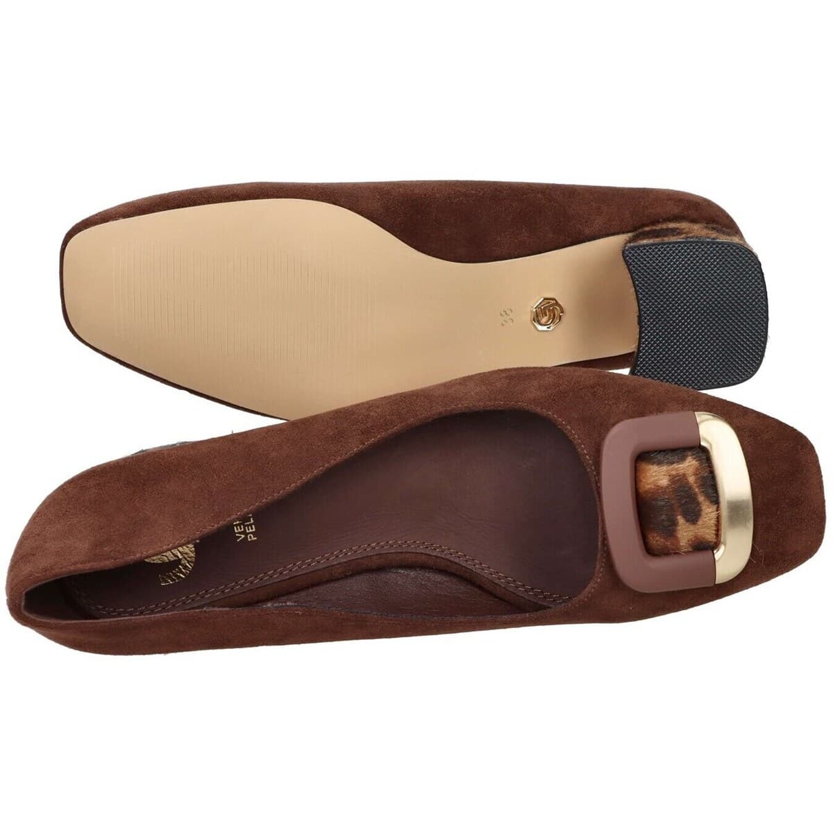 Women's Pumps Gold&gold Brown