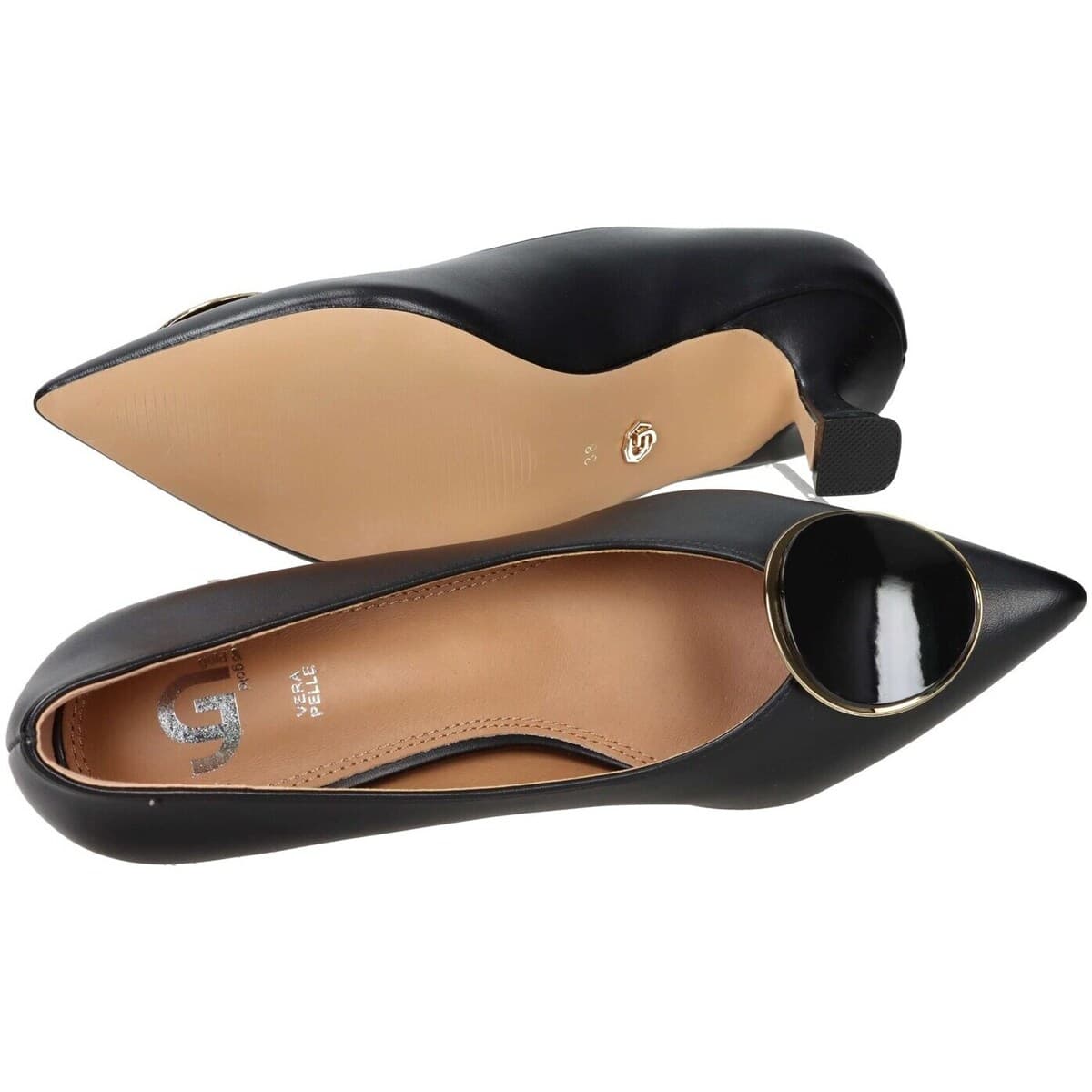 Women's Pumps Gold&gold Black