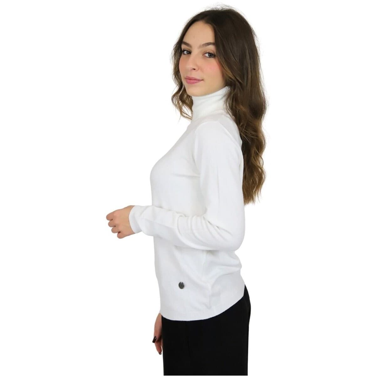 Women's Sweaters Take Two White