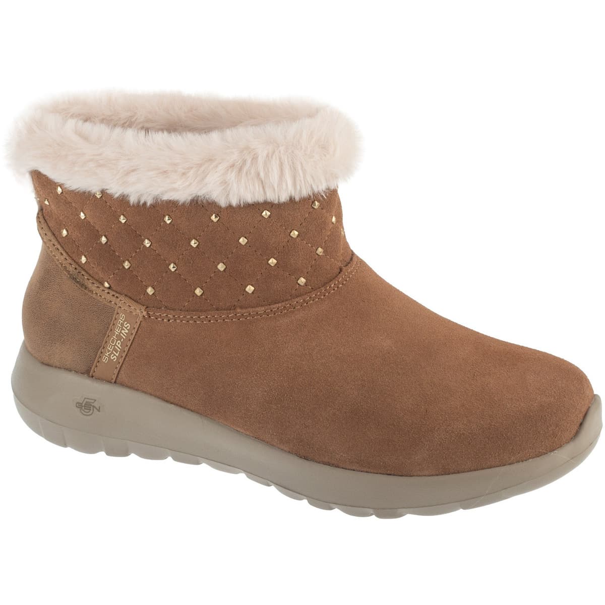 Women's Boots Skechers Brown