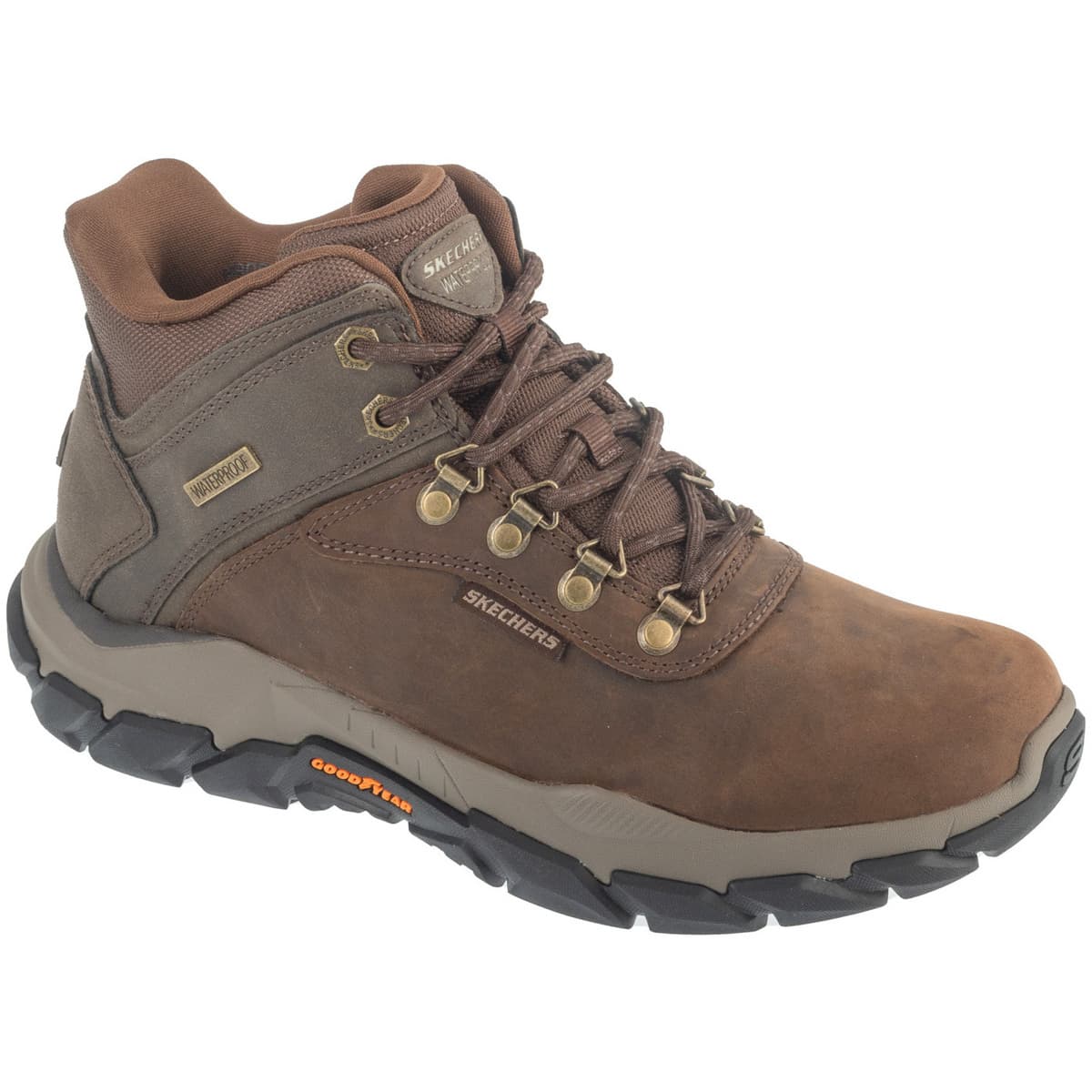 Men's Boots Skechers Brown