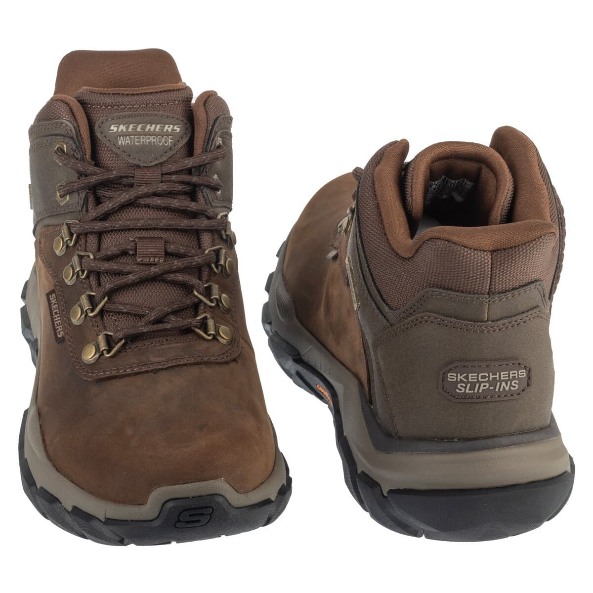 Men's Boots Skechers Brown