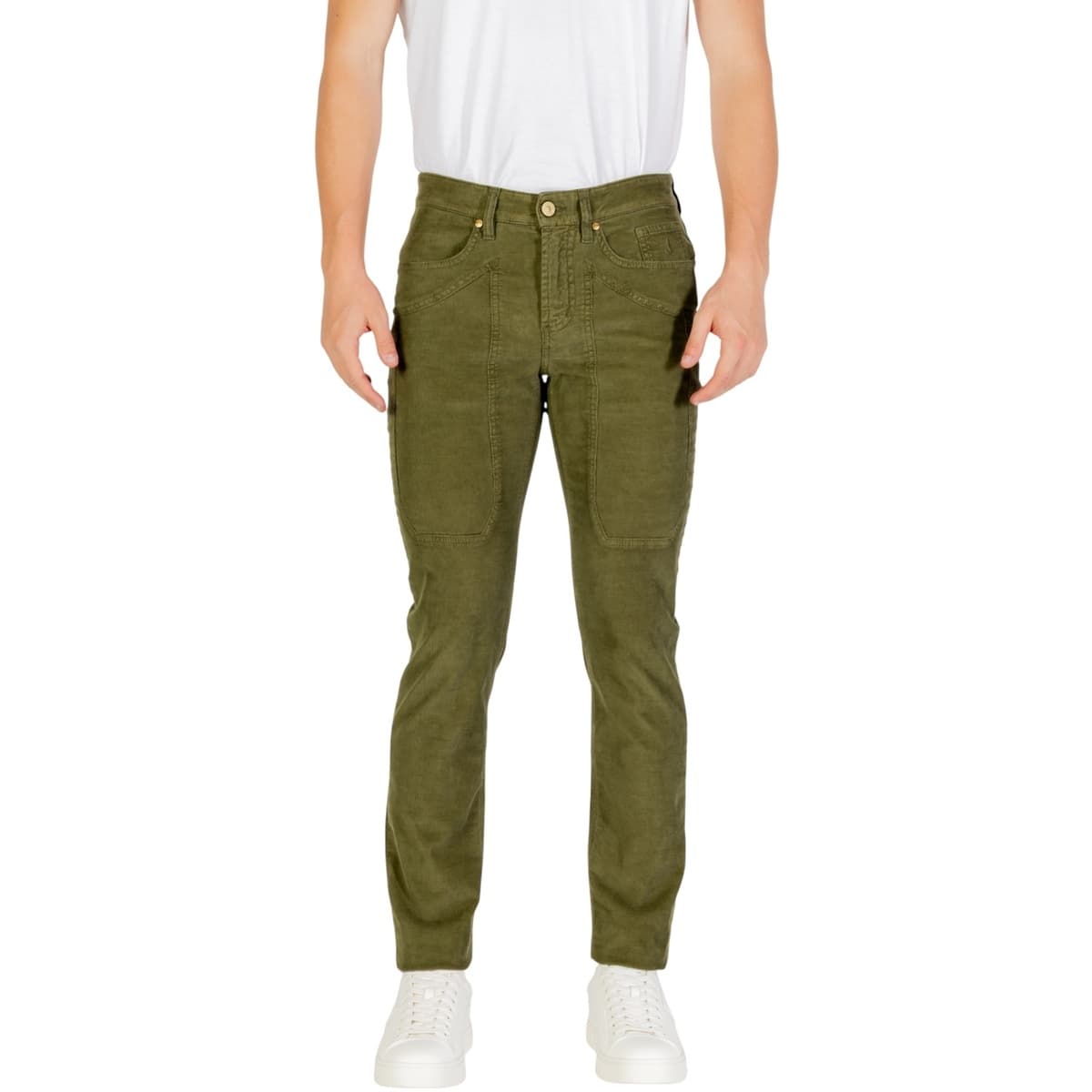 Στενά παντελόνια Jeckerson JOHN 5 TASCHE TOPPA JUPPA077JOHN001 CTCPTVELL009 U006