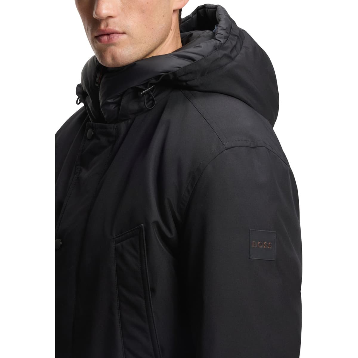 Men's Parkas BOSS Black
