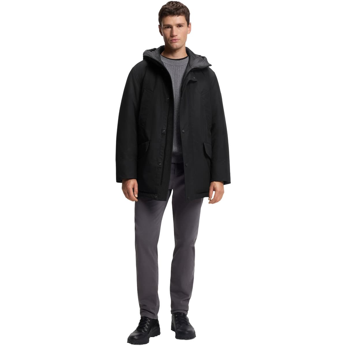 Men's Parkas BOSS Black