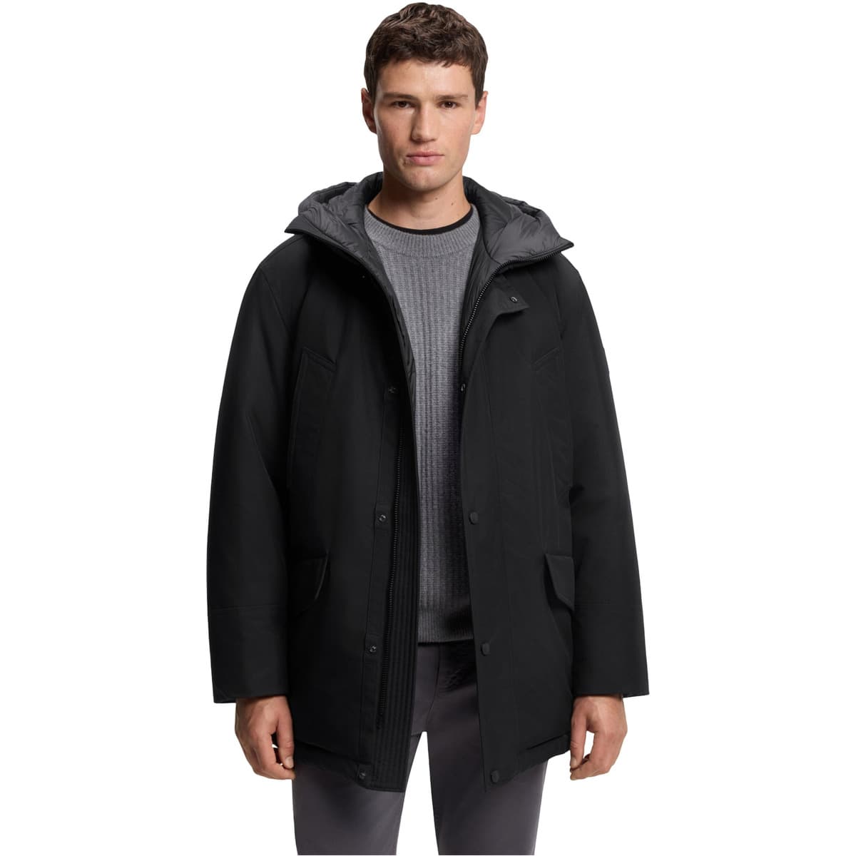 Men's Parkas BOSS Black