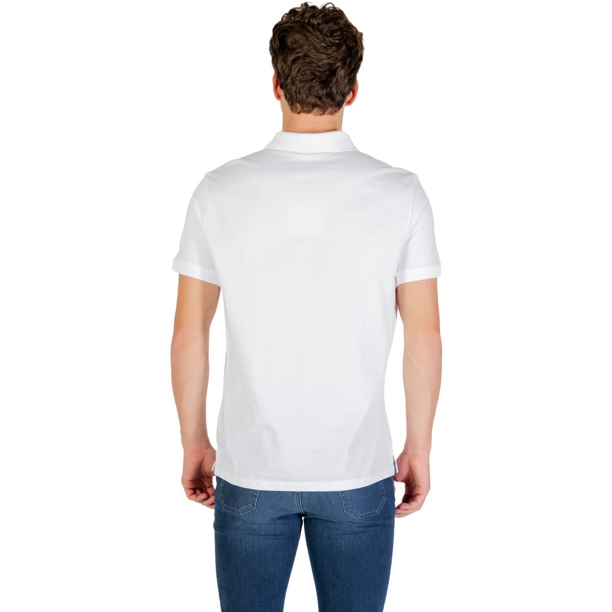 Men's Polo Shirts Calvin Klein White