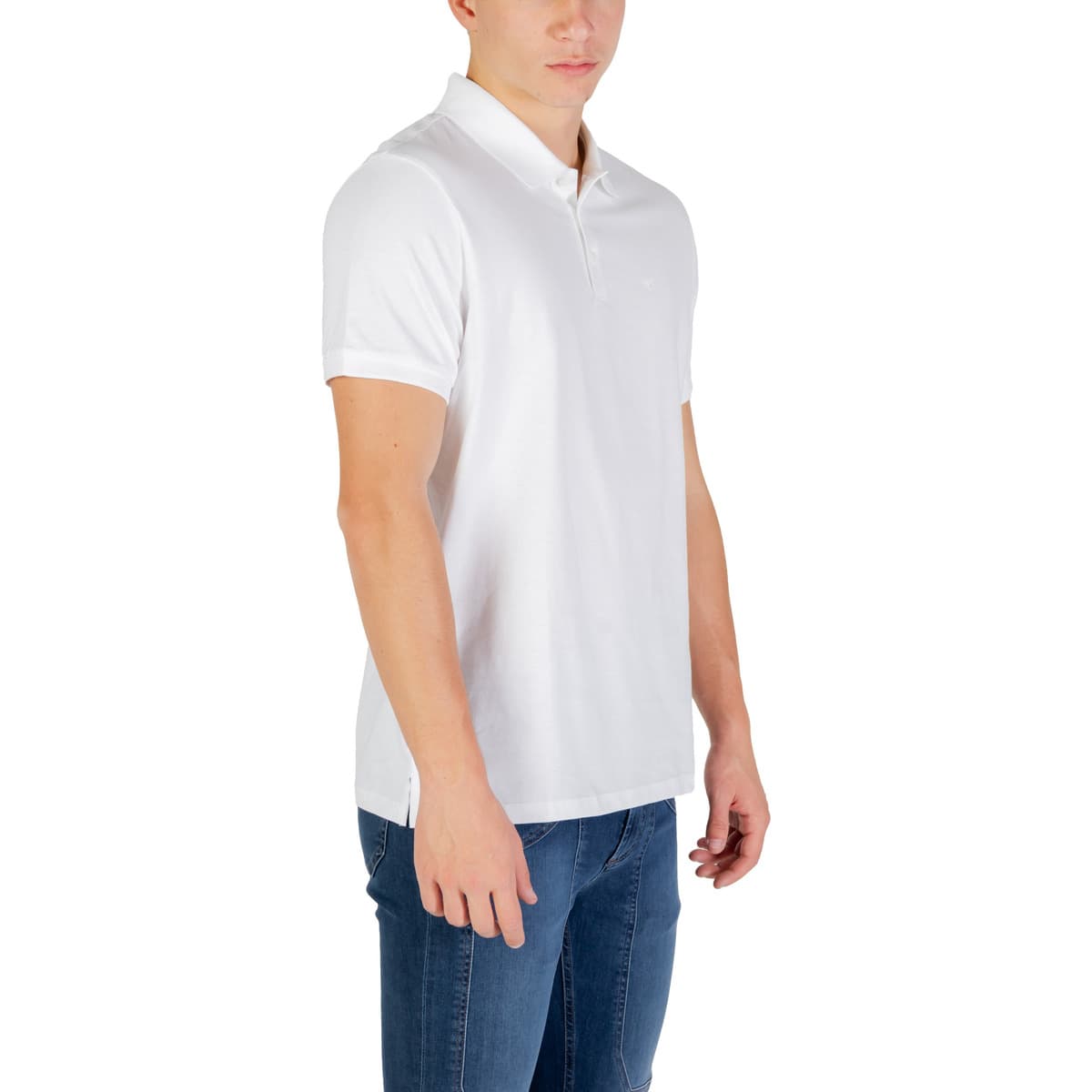 Men's Polo Shirts Calvin Klein White