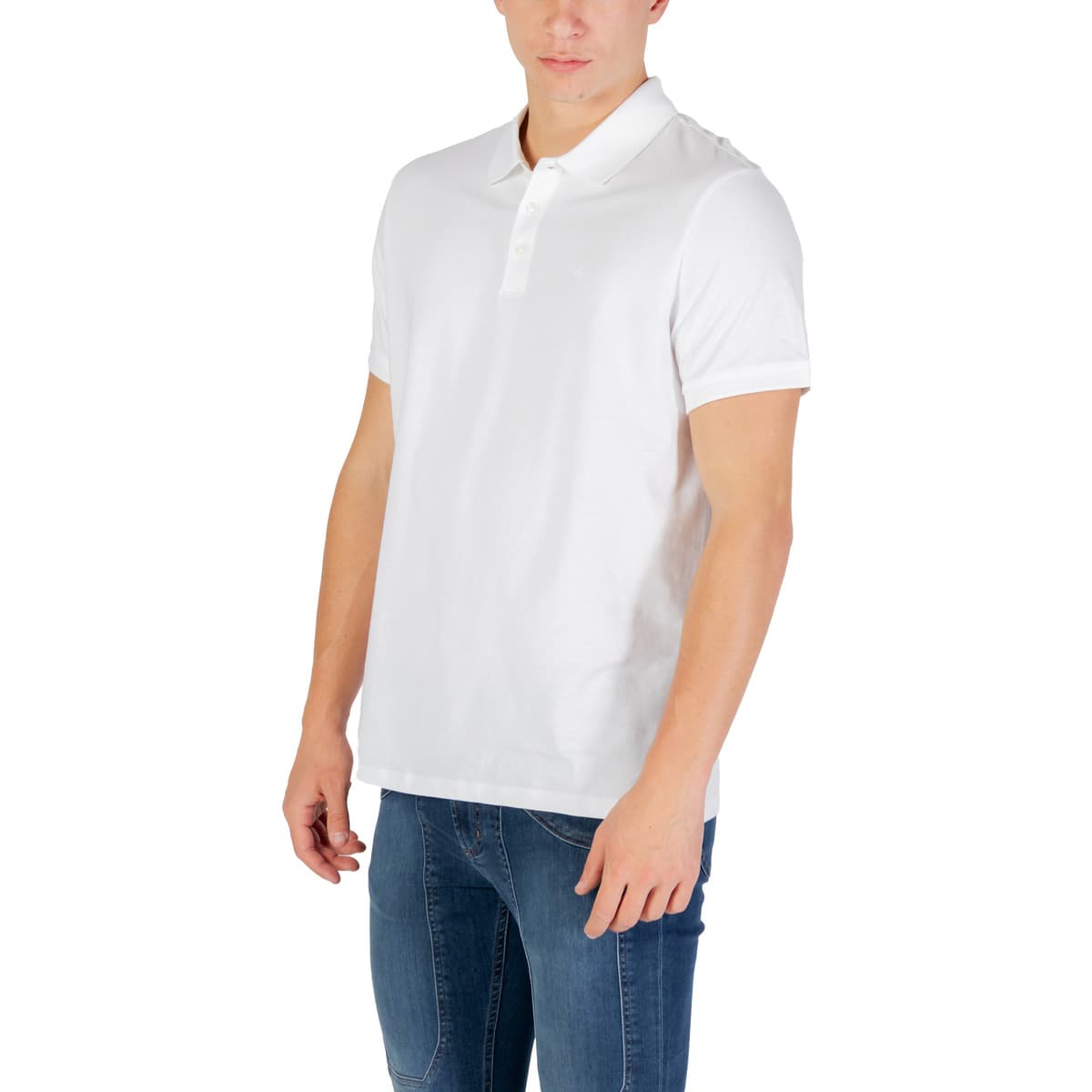 Men's Polo Shirts Calvin Klein White