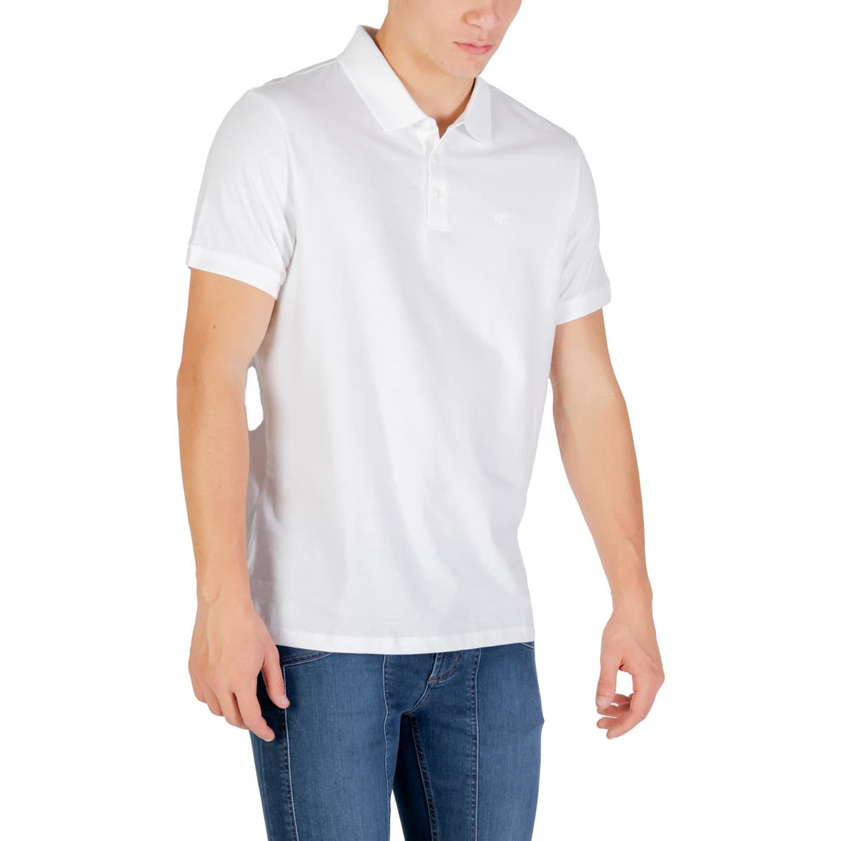 Men's Polo Shirts Calvin Klein White