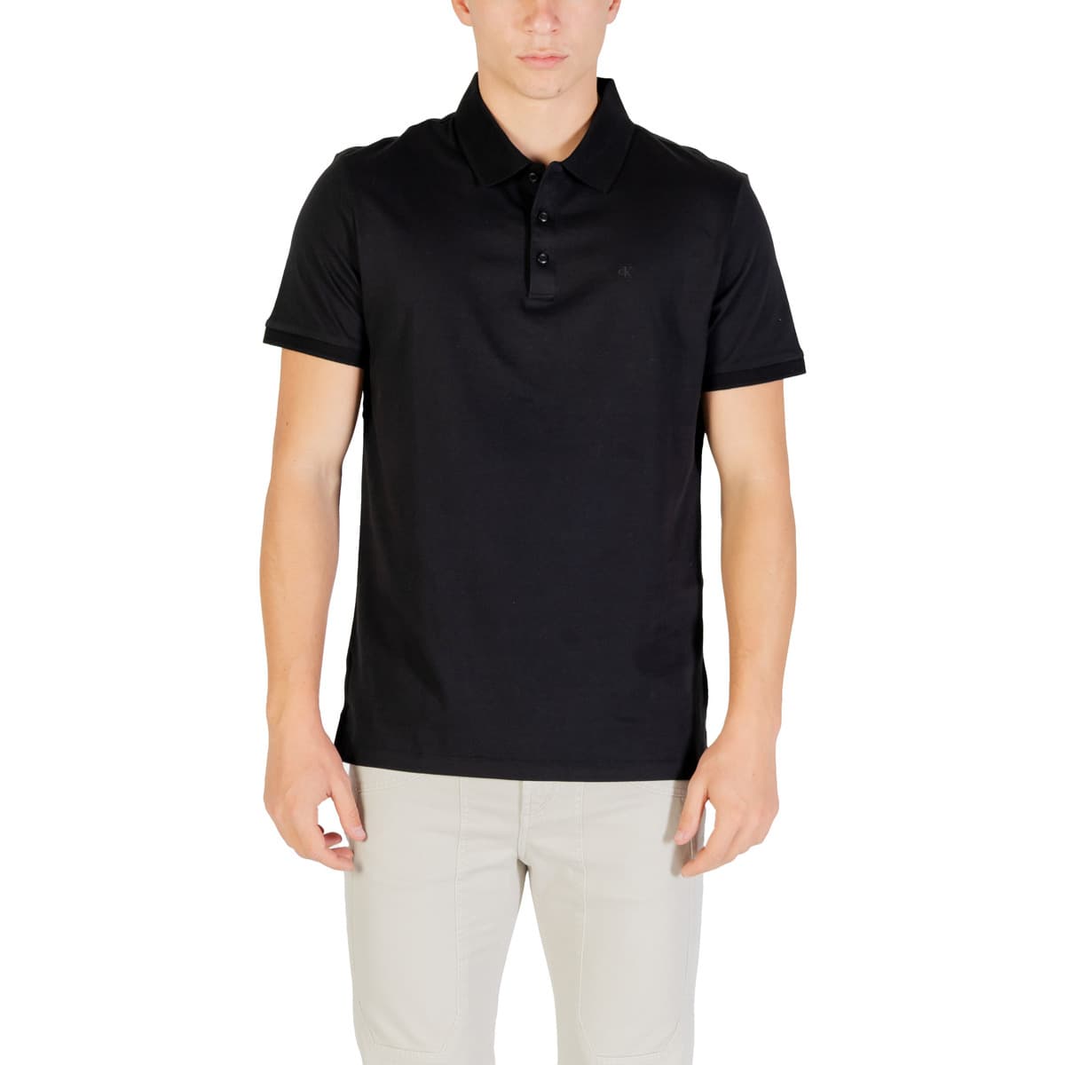 Men's Polo Shirts Calvin Klein Black