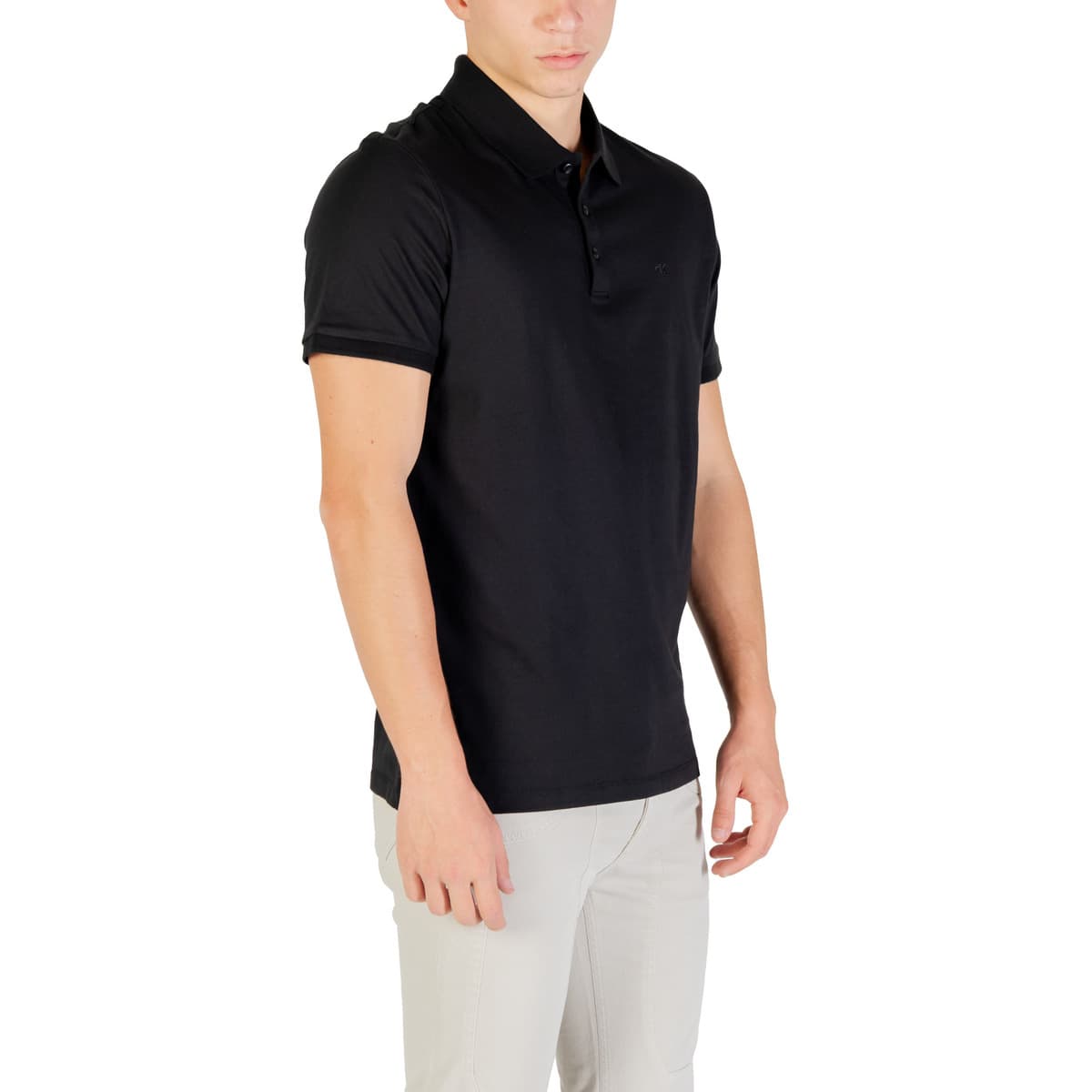Men's Polo Shirts Calvin Klein Black
