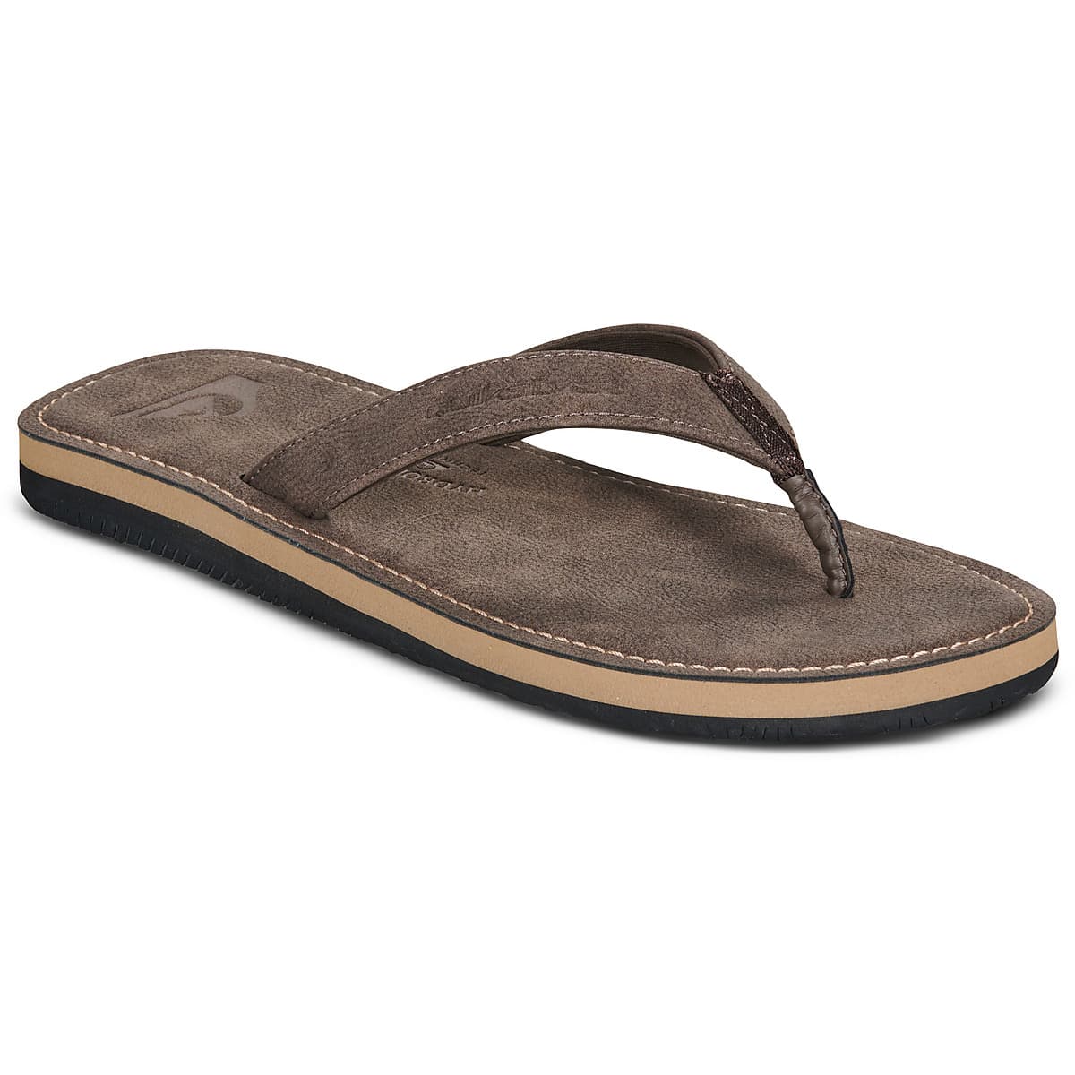Men's Flip Flops Quiksilver Brown
