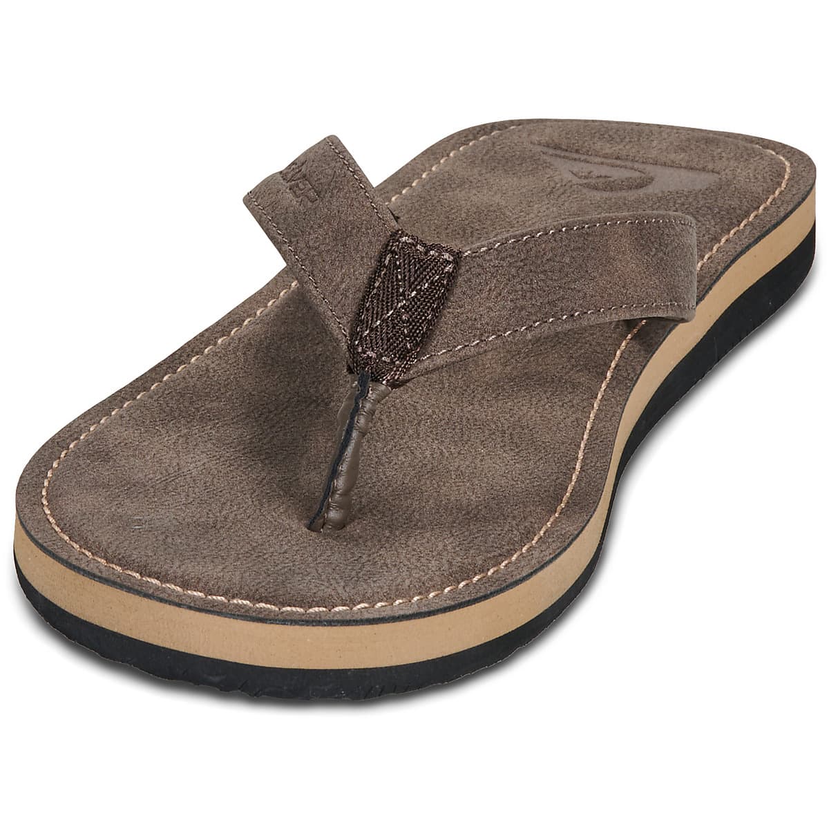 Men's Flip Flops Quiksilver Brown