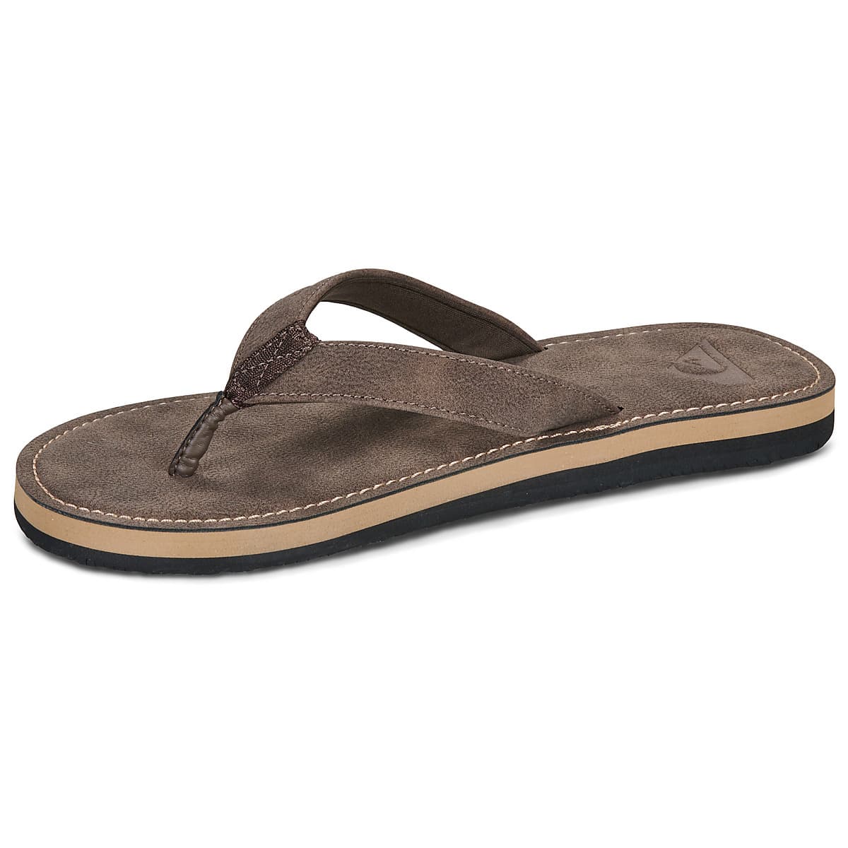 Men's Flip Flops Quiksilver Brown