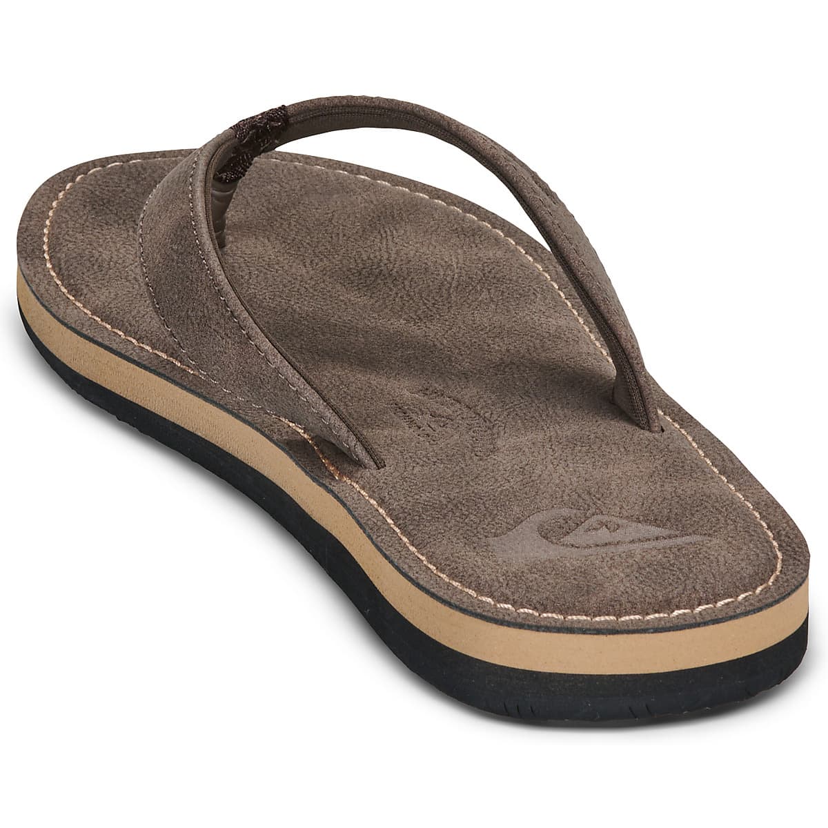 Men's Flip Flops Quiksilver Brown