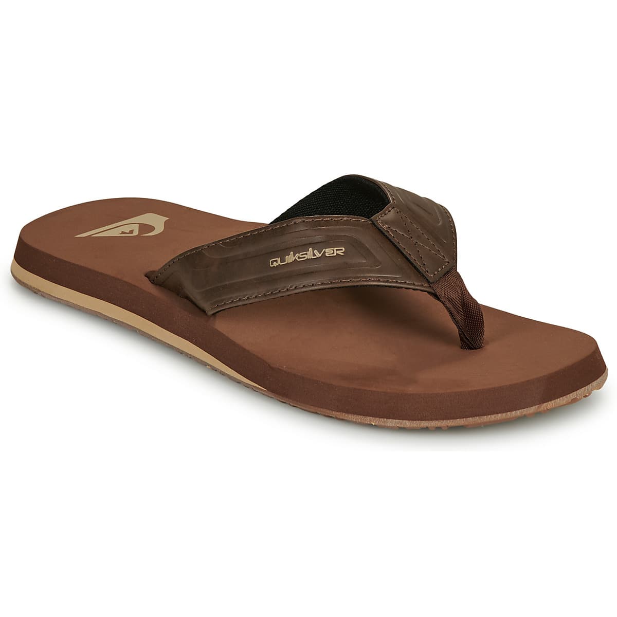 Men's Flip Flops Quiksilver Brown