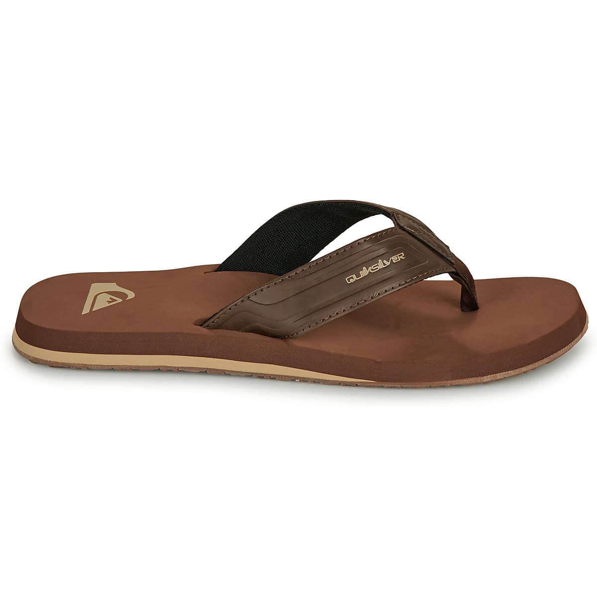 Men's Flip Flops Quiksilver Brown