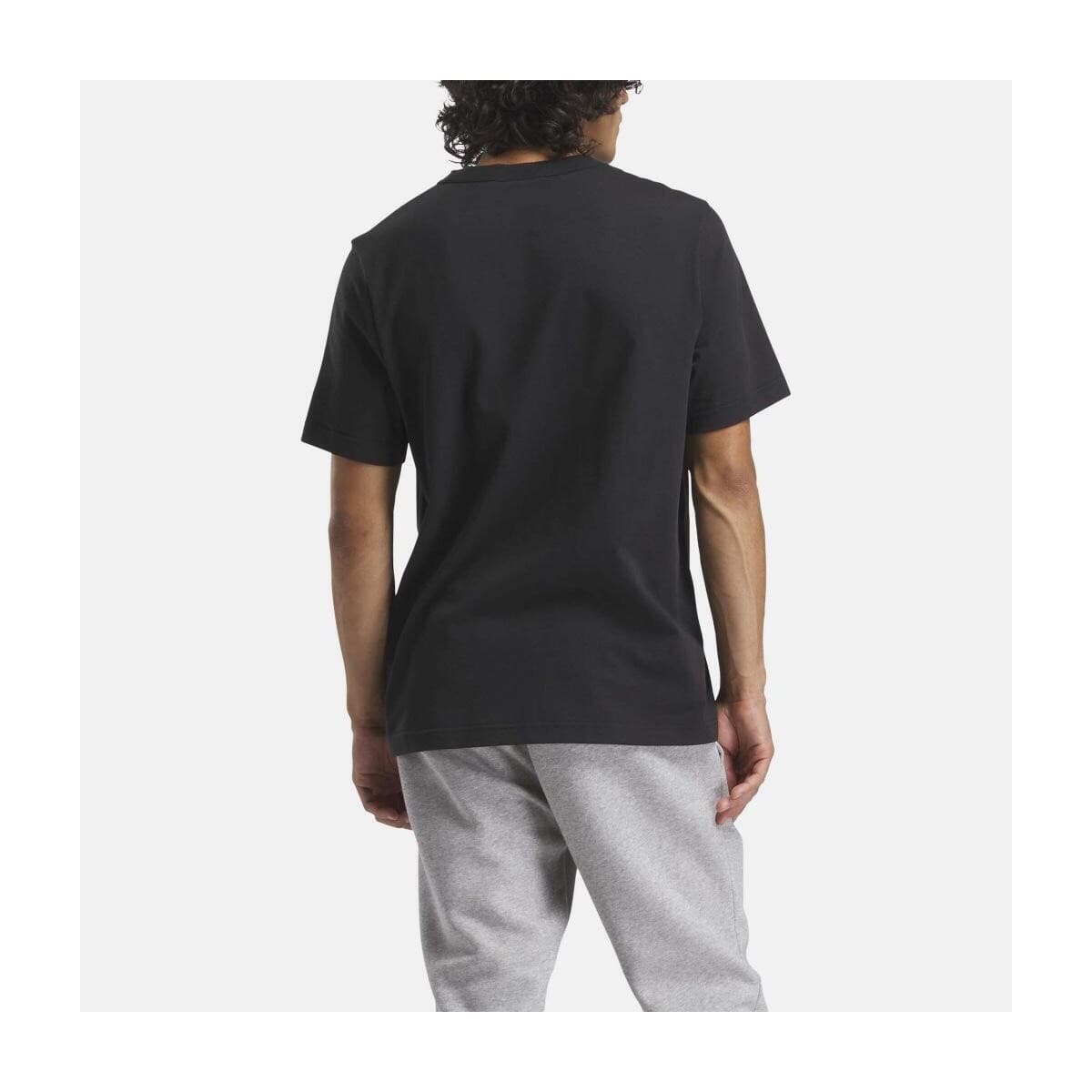 Men's Sports T-Shirts Reebok Black