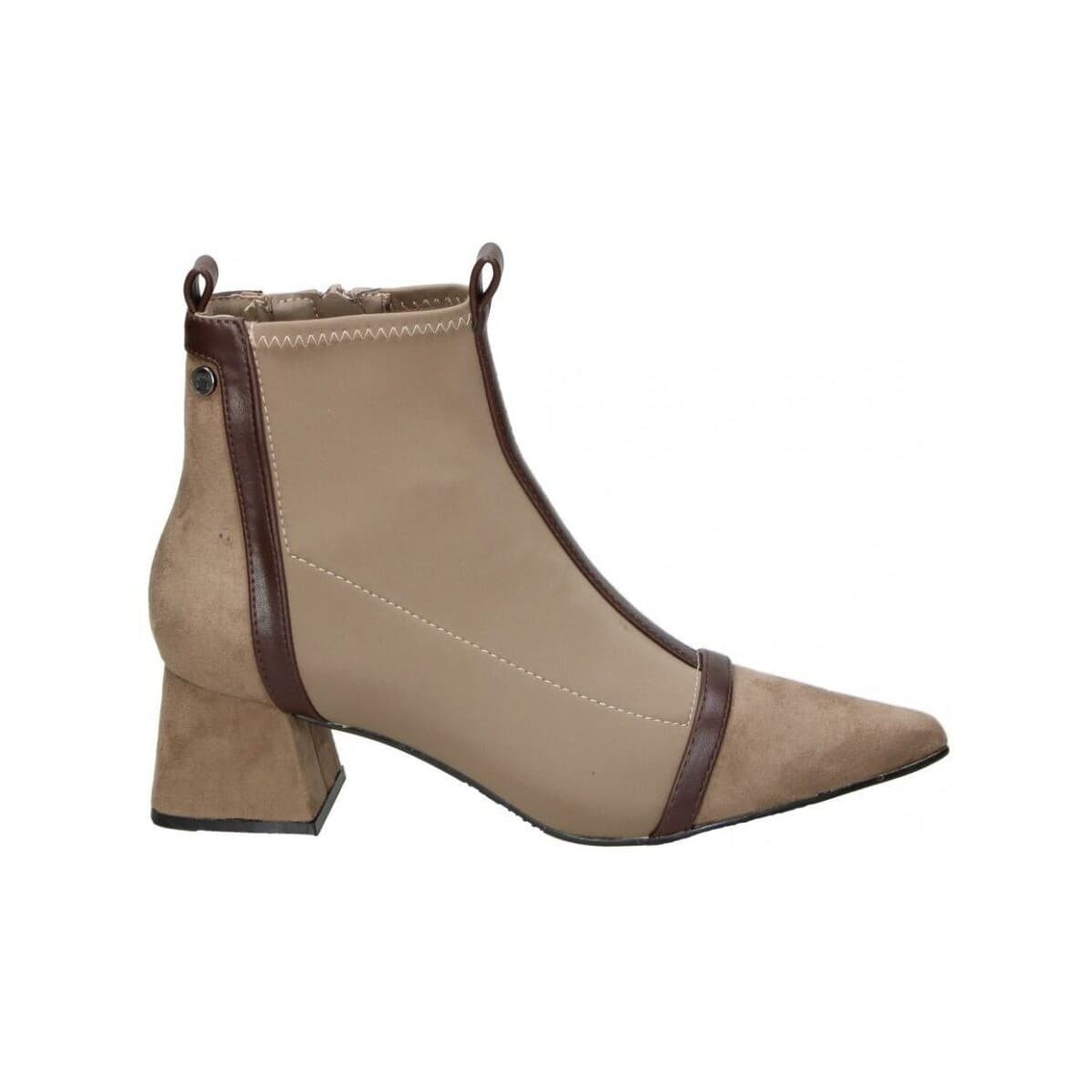 Women's Ankle Boots Buonarotti Beige