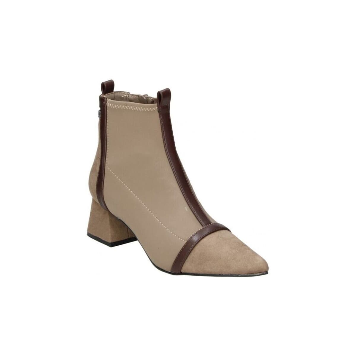 Women's Ankle Boots Buonarotti Beige