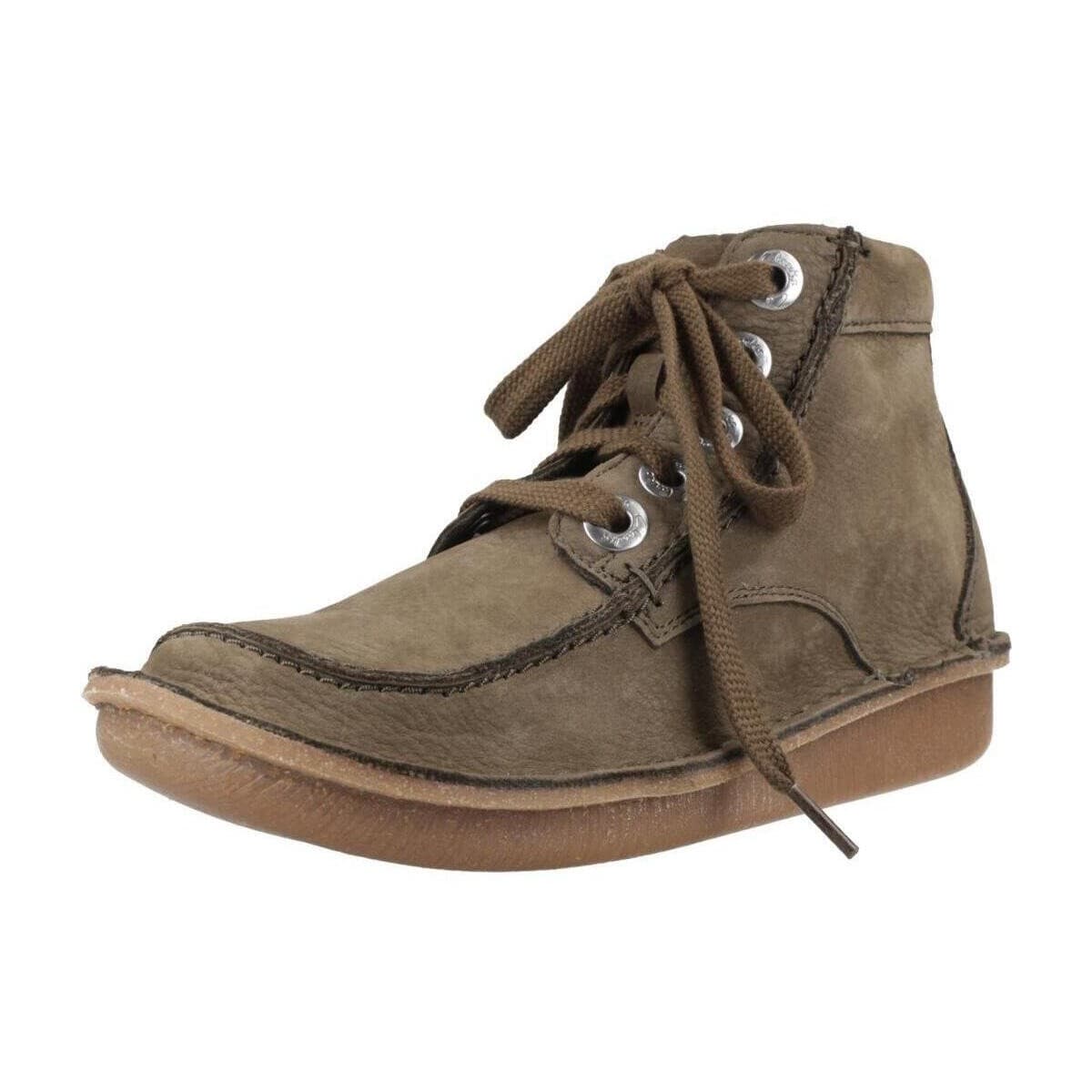 Women's Ankle Boots Clarks Green