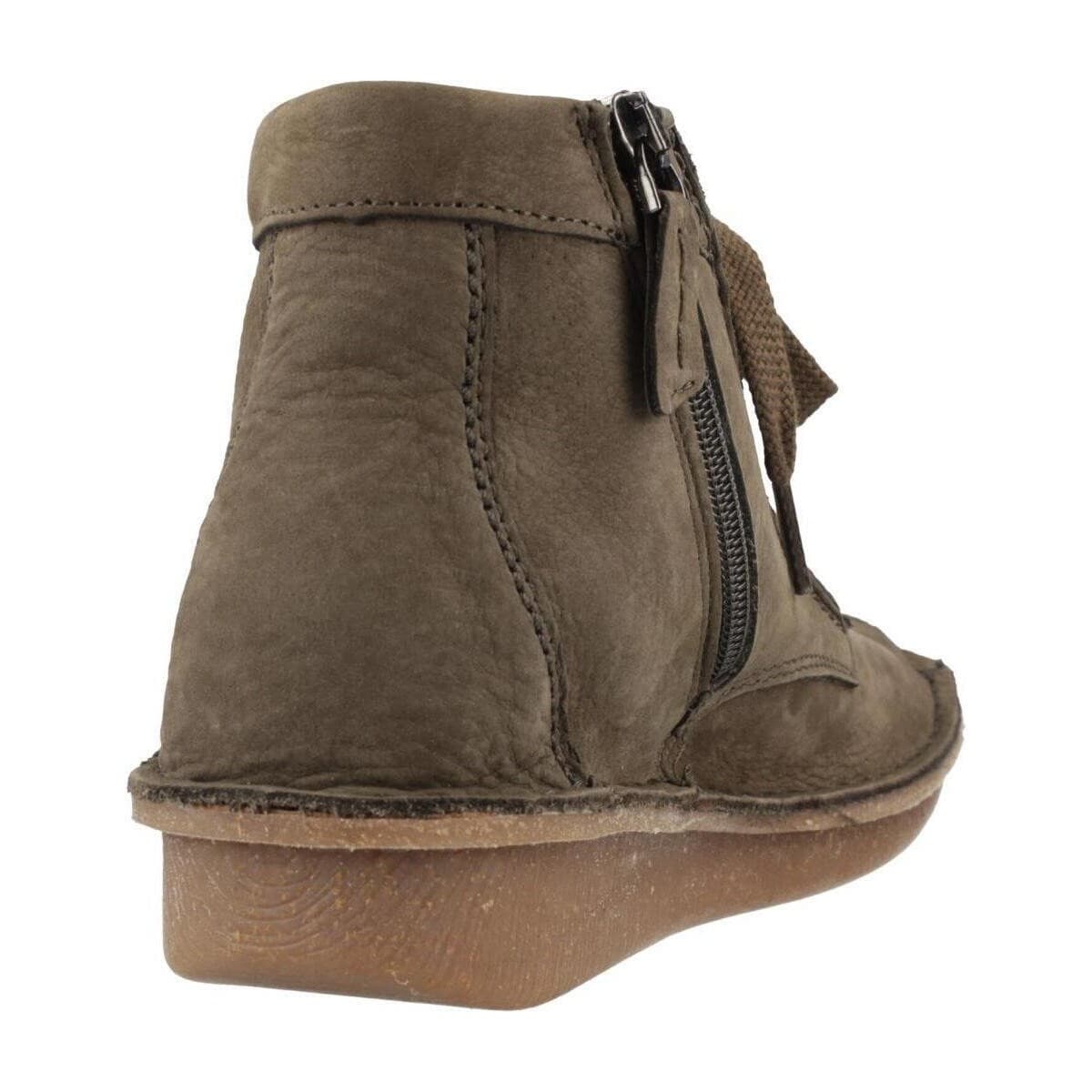 Women's Ankle Boots Clarks Green