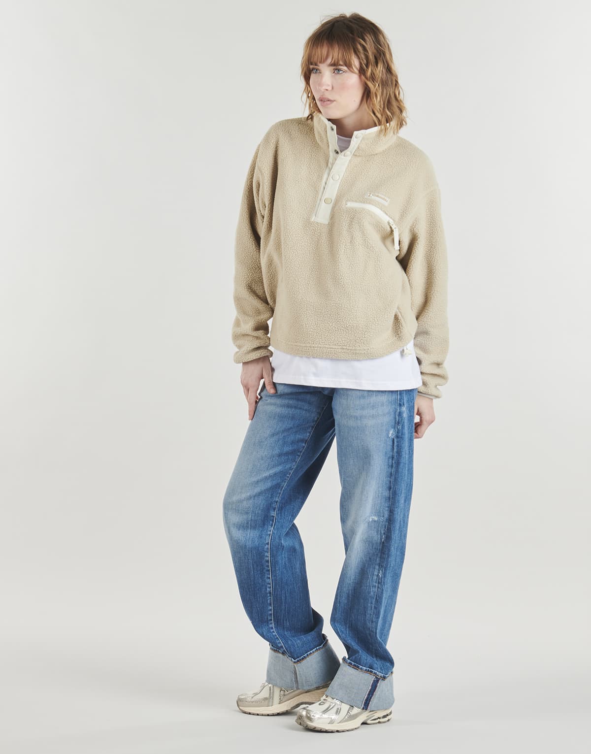 Women's Sweatshirts Columbia Beige