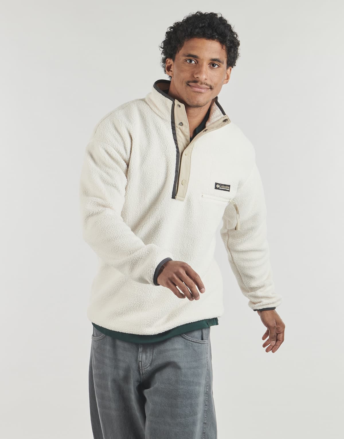 Men's Sweatshirts Columbia Beige