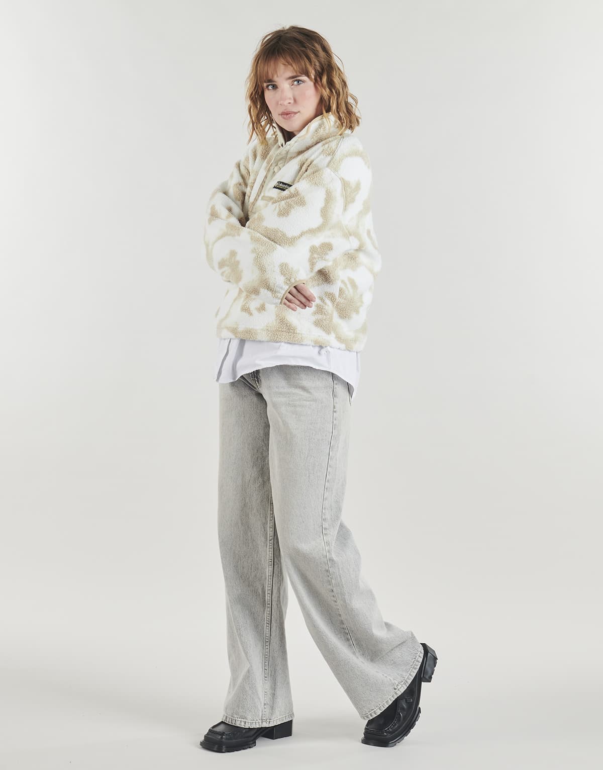 Women's Sweatshirts Columbia Beige