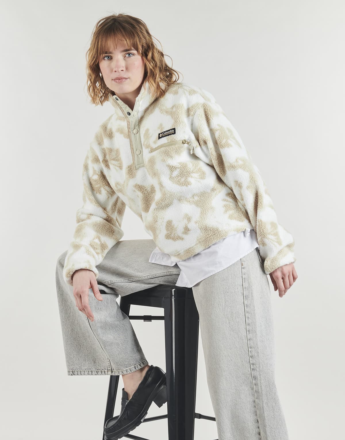 Women's Sweatshirts Columbia Beige