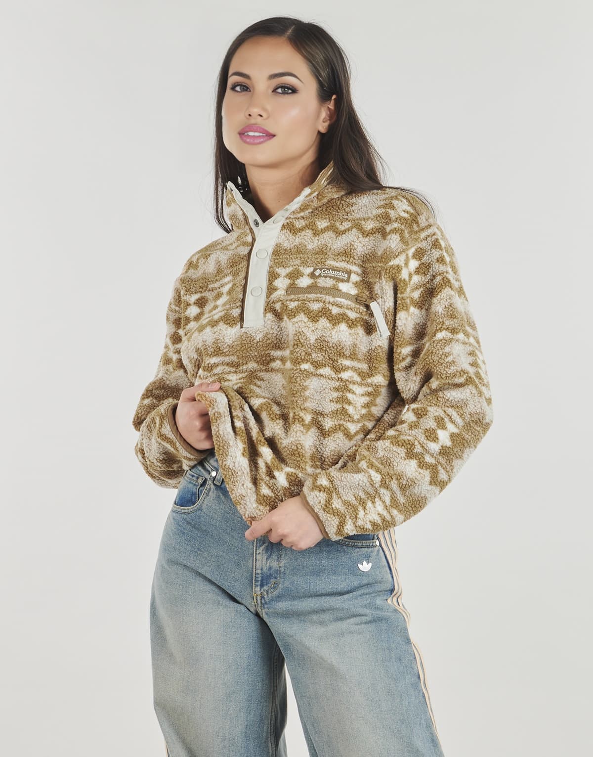 Women's Sweatshirts Columbia Beige