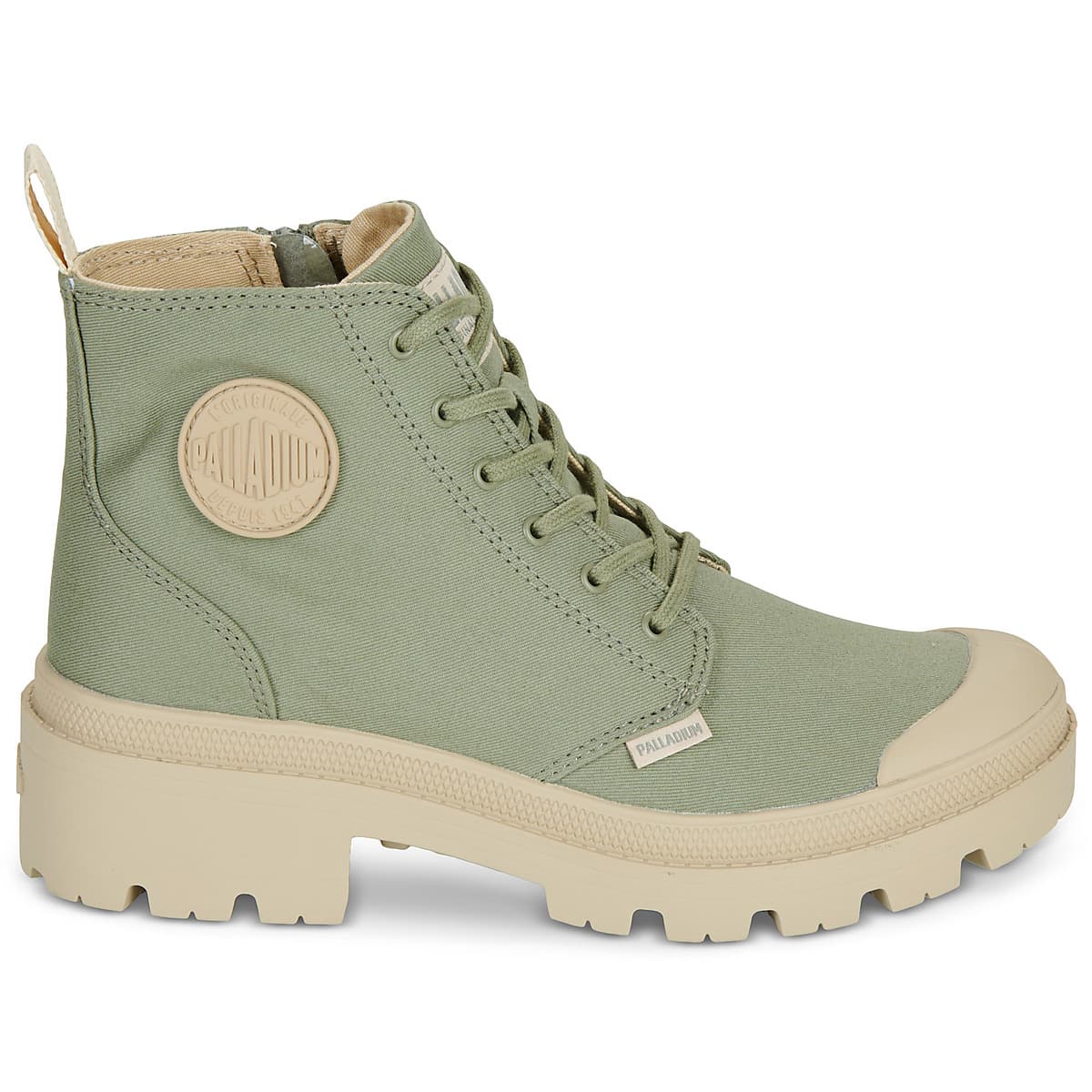 Women's Sneakers Palladium Khaki