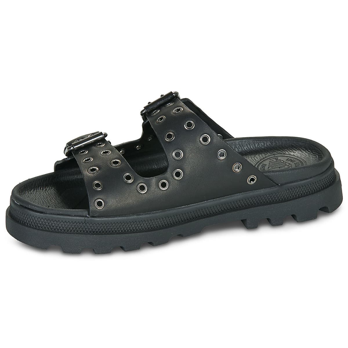 Women's Mules Palladium Black