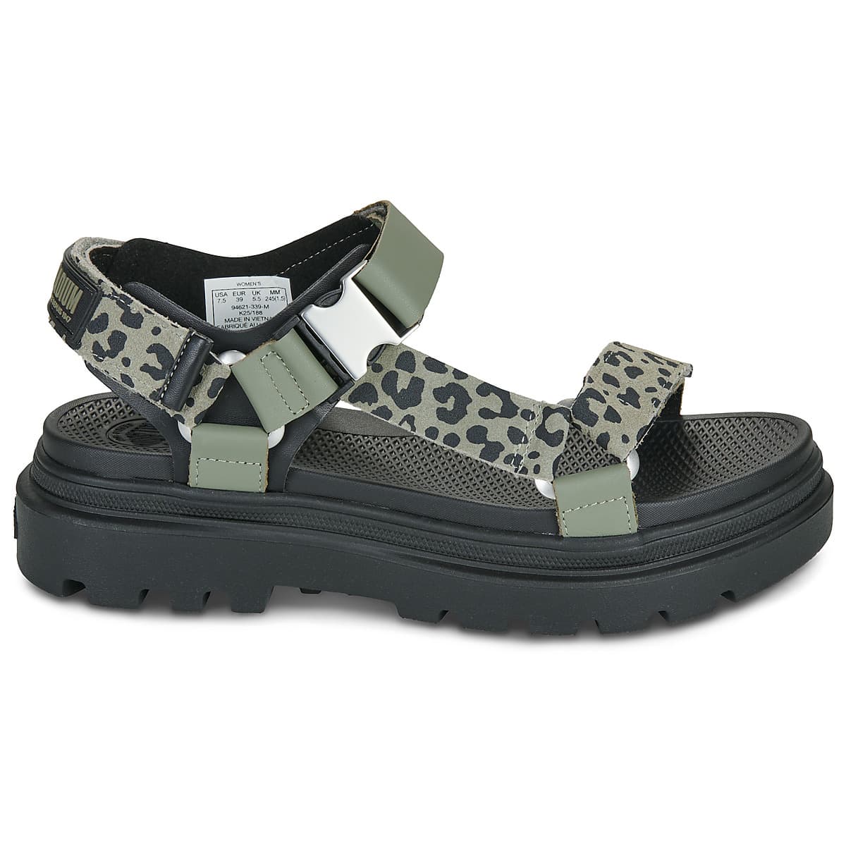 Women's Sandals Palladium Khaki