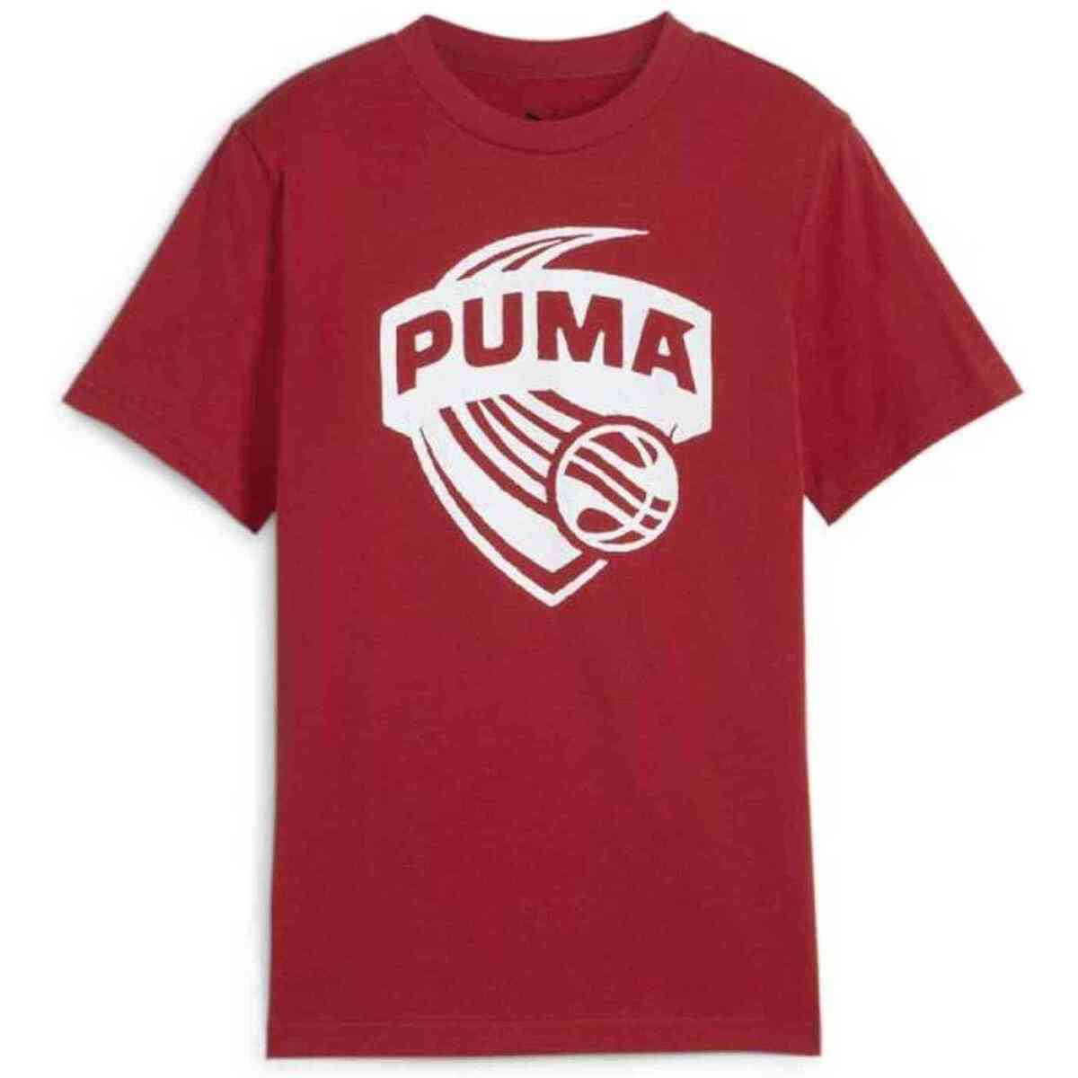 Boys' T-Shirts Puma Red