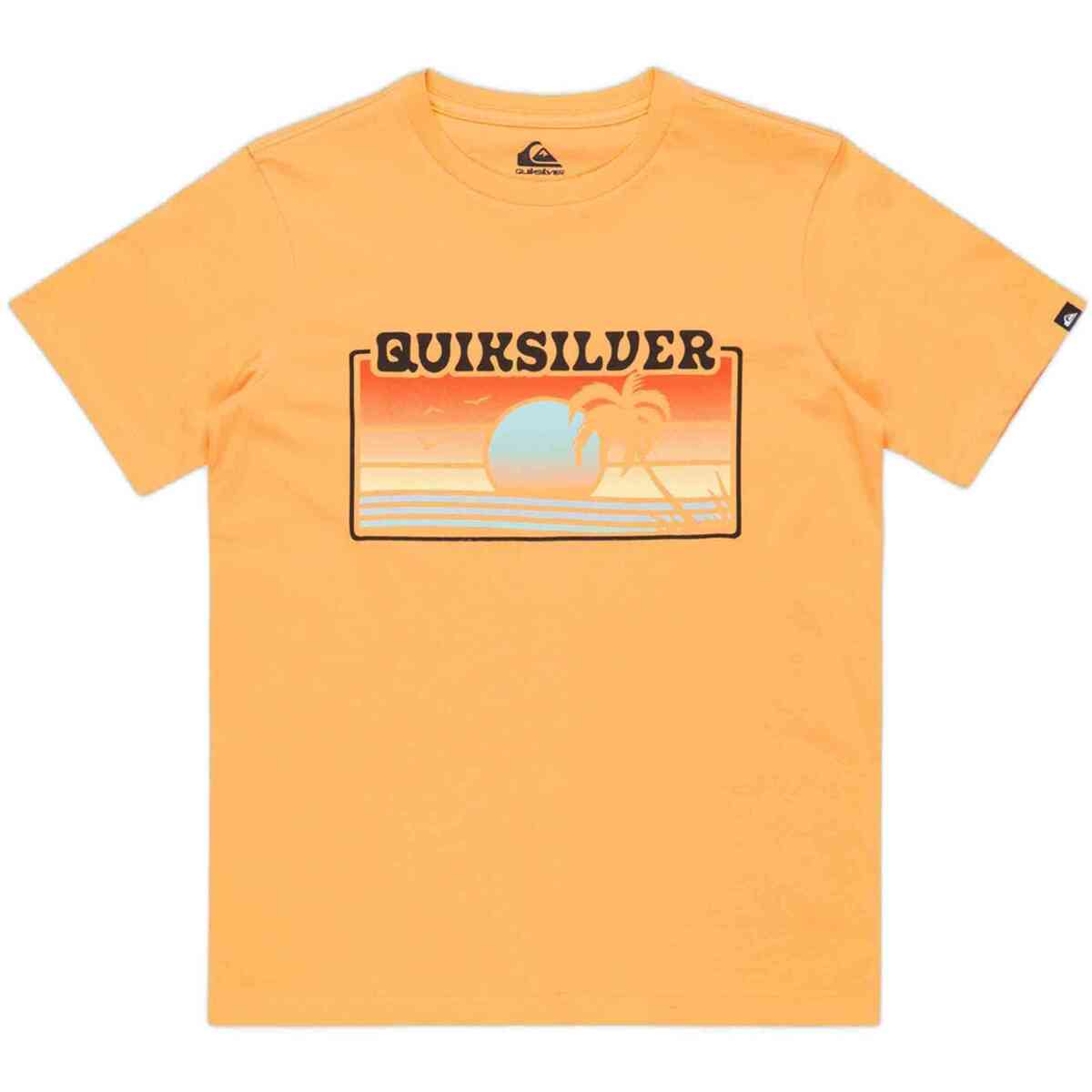 Boys' T-Shirts Quiksilver Orange