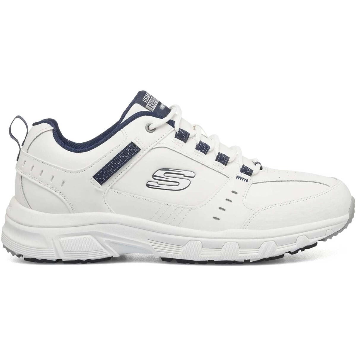 Skechers Redwick Ανδρικά Sneakers Λευκά 51896-WNV